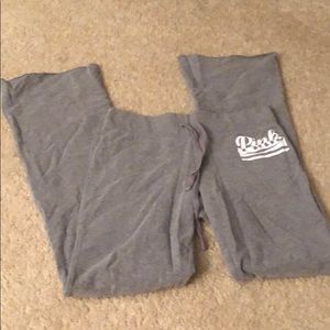 PINK Grey Stretch Pants